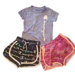 Champion Activewear Girls size 4T Multi-color Leisure Back to school BTS